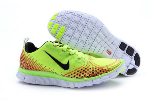 Nike Free Run 5.0 V4 Mens Shoes Bling Green Black